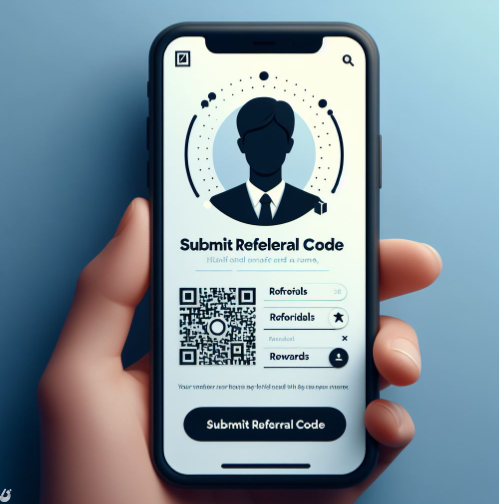 submit refer code