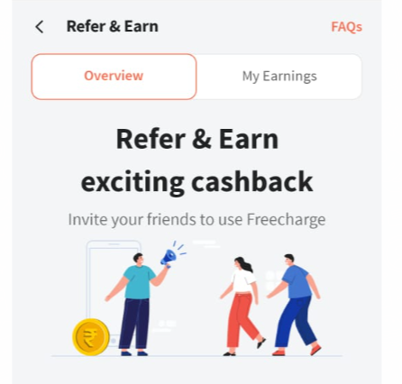 freecharge refer code