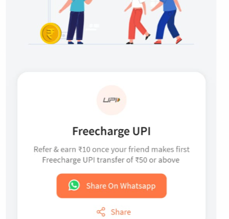 Freecharge Refer Code