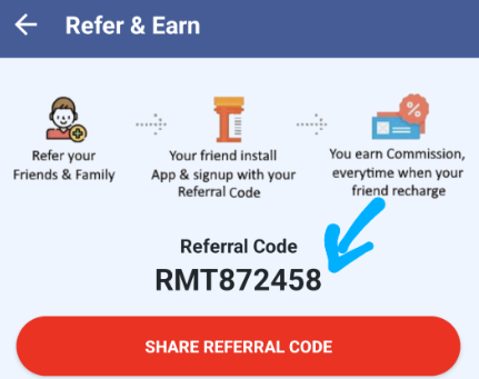 referral code sample