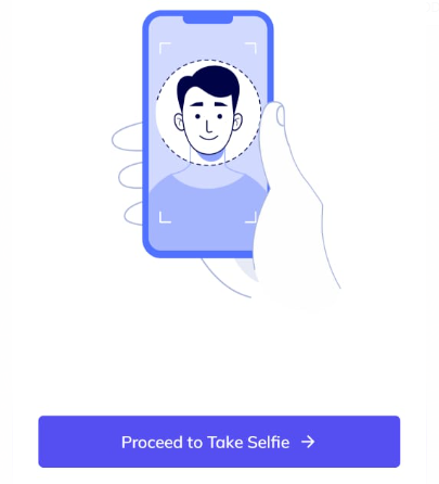 Take selfie for KYC in Dhan App